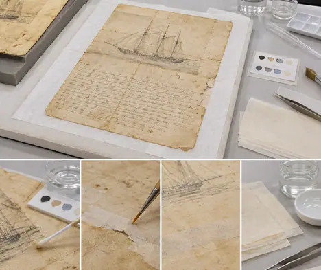 Image showing supported correspondence