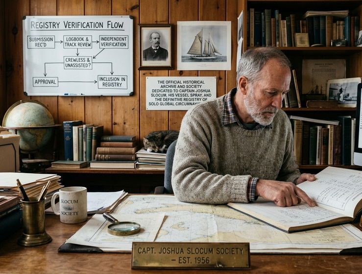 The official historical archive and society dedicated to Captain Joshua Slocum, his vessel
