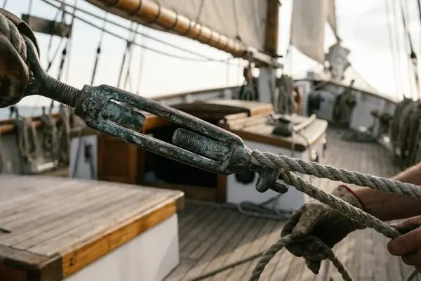 The Physics of Self-Steering: How the Spray Held Her Course